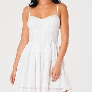 Hollister White Dress